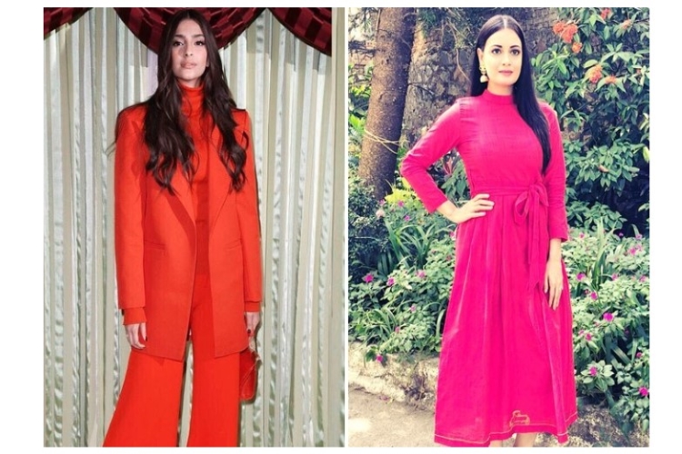 ใครสวมสีแดงได้ดีกว่ากัน: Sonam Kapoor หรือ Dia Mirza